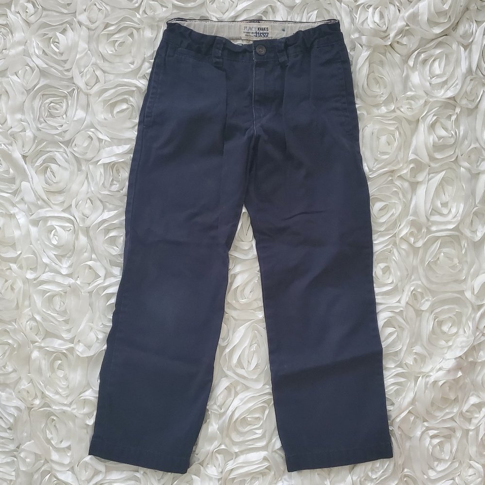 Children's Place navy khakis.